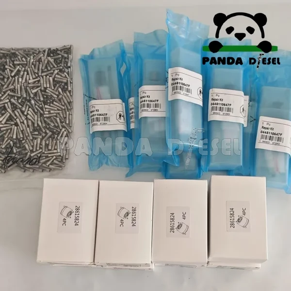 Ремонтный комплект для форсунки CR 0445110647, подходит для 0445110646 0445110368 0445110369, VW Amarok 2.0 Caddy Golf 03L130277J 0986435167, распылитель DLLA162P2160, клапан управления F00VC01502
