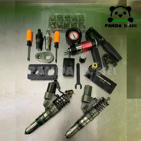 km017 cummins m11 n14 eui дизельный форсунок-инжектор, инструмент для демонтажа и проверки герметичности