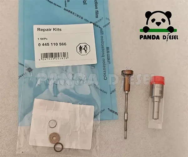 Комплекты форсунок Common Rail для 0445110566 с соплом DLLA156P2401 и клапаном F00VC01372