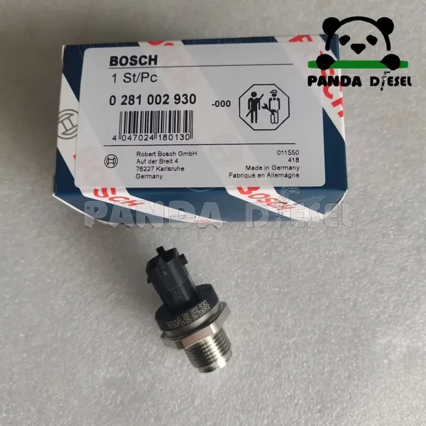 0 281 002 930 датчик давления в рампе (rail pressure sensor) RPS 0281002930 подходит для Heuliez, Irisbus, Iveco, MAN, New Holland, Temsa, ЯМЗ, Eurocargo