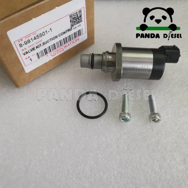 новый всасывающий клапан SCV насоса 8 98145501 0 8981455010 для двигателя Isuzu 4HK1 4JJ1, экскаватора Hitachi ZX200-5A ZX140, подходит для Case CX130B, заводской